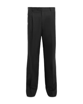 Tallis Pleated Straight Fit Pants