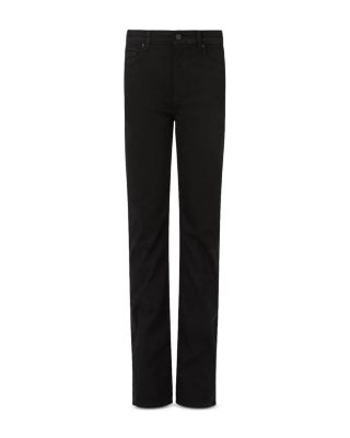 Haldan High Rise Slim Bootcut Jeans in Perfect Black