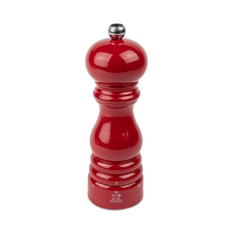 Peugeot Paris U'select Zirlion Salt Mill, 7 In Red
