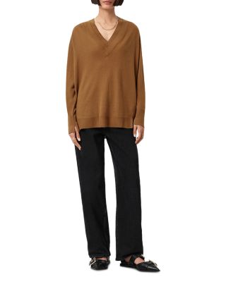 Bern Paneled V Neck Sweater