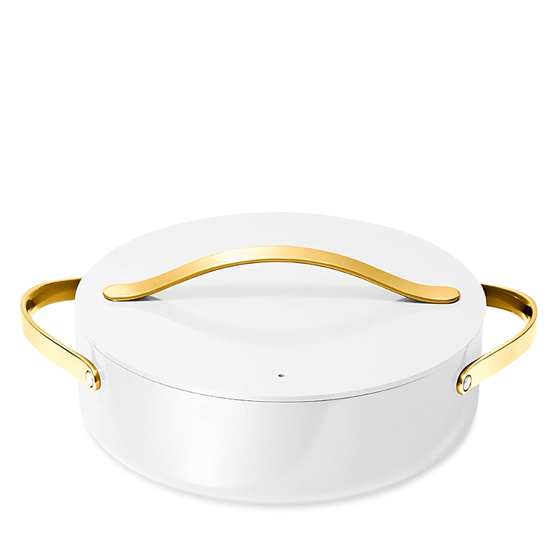 Caraway Cookware Plus Rondeau With Lid In White