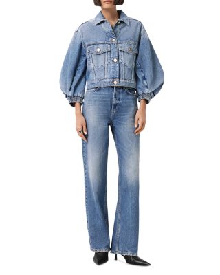 Luca Cropped Denim Jacket