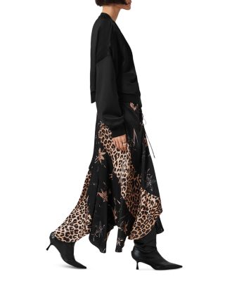 Arleen Ruched Maxi Skirt