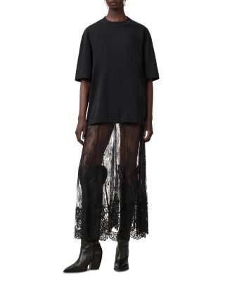 Arran Lace Maxi Skirt