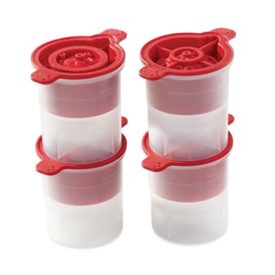 Christmas Ornament Ice Mold, Set of 4