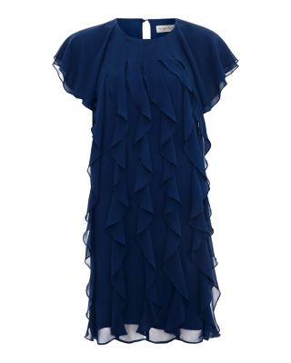 Claudette Ruffled Mini Dress