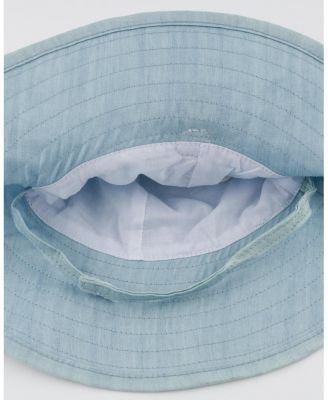  Sunhat - Lyocell Denim with Crotchet Daisy Applique