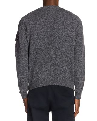 Wool Cashmere Pocket Sweater
