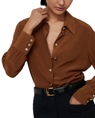 REISS - Gianna Silk Shirt