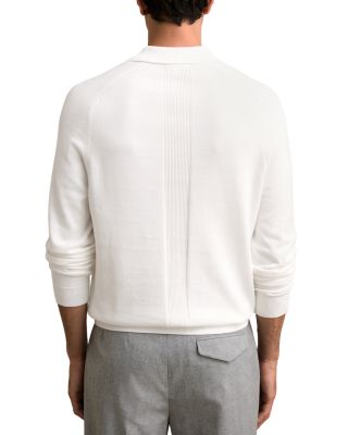 Regular Fit Long Sleeve Polo Sweater