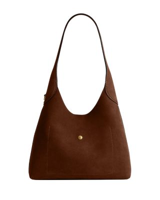 Brooklyn 28 Suede Shoulder Bag
