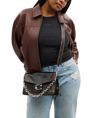 Chain Tabby Shoulder Bag In Loved Leather