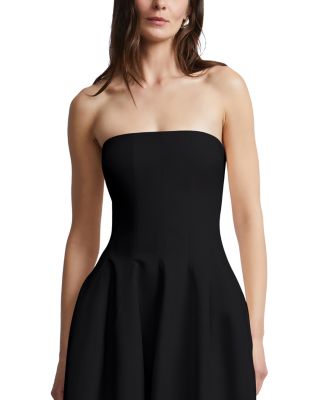 Solid Structured Gown