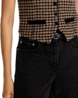 Houndstooth Vest