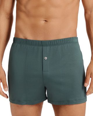 Cotton Sporty Button Fly Boxers