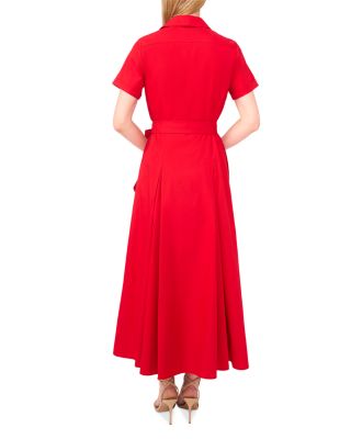 Shirt Dress with Self Belt