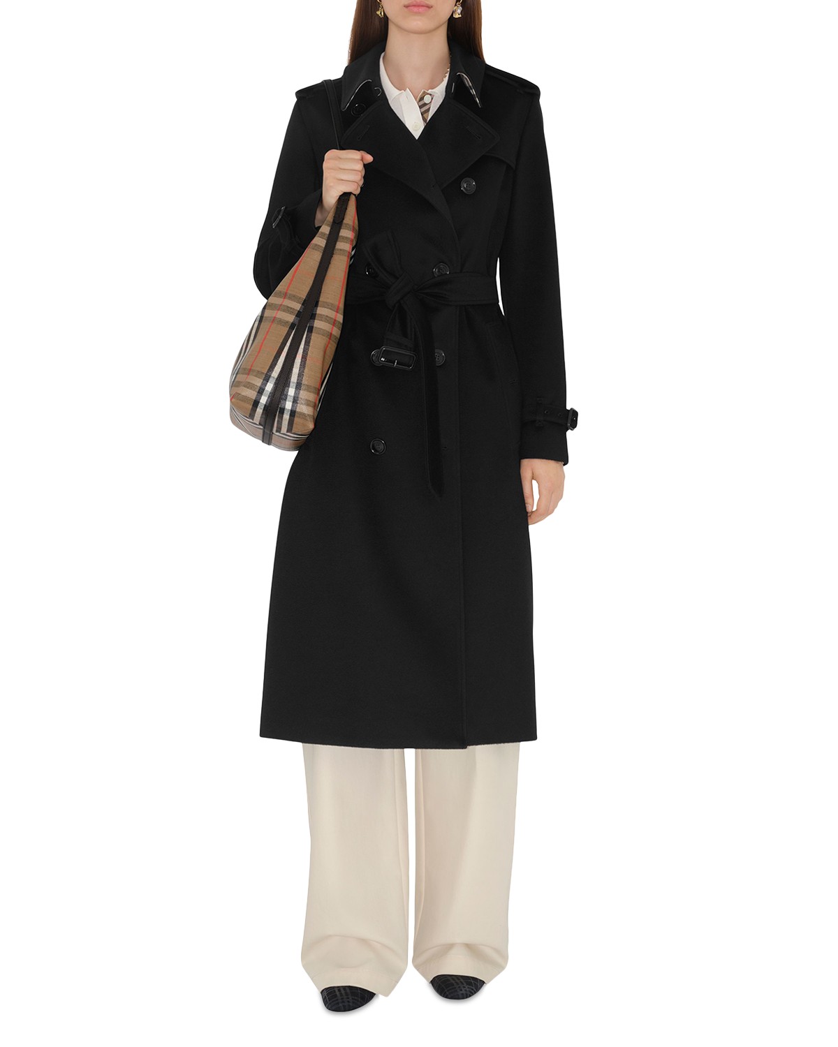Kensington Cashmere Trench Coat