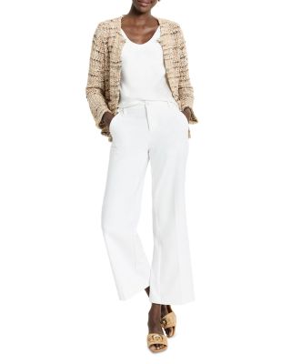 Tonal Mix Knit Jacket