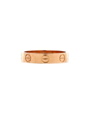 Pre-Owned Cartier - Love Wedding Band Ring 18K Rose Gold