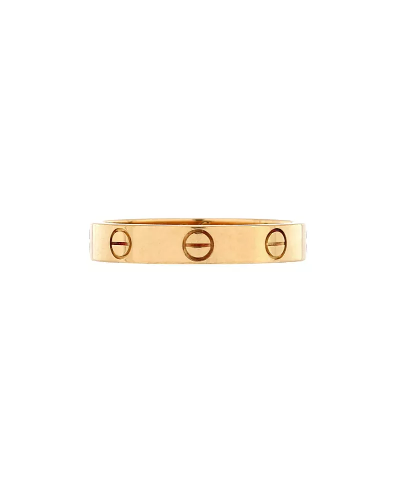 Pre-Owned Cartier Love Wedding Band Ring 18K Gold