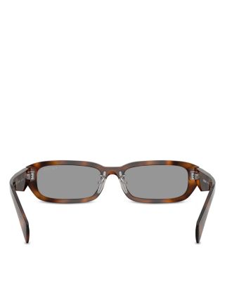 Rectangle Sunglasses, 55mm