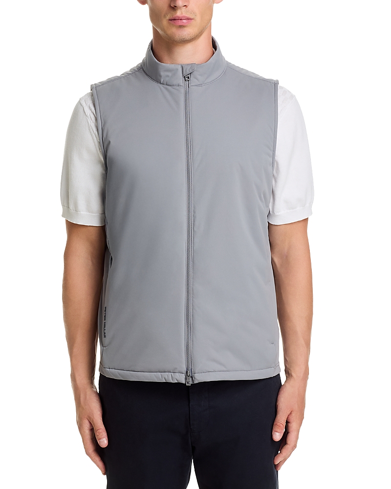 Peter Millar Fuse Hybrid Vest In Gray