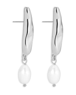 Liquid Luxe Cultured Freshwater Pearl Drop Earrings  