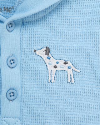 Boys' Puppy Hooded Bodysuit & Pants Set - Baby