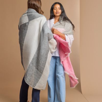 Como 360 Beach Wrap Linen Throw