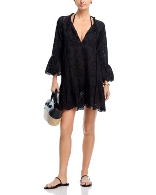 Embroidered Cover-Up Dress - Exclusive