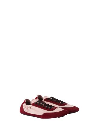  Women's Collapse Re-Nylon and Suede Sneakers