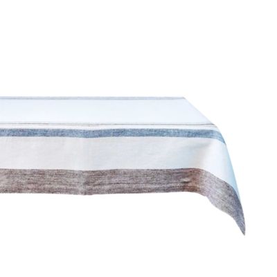 Danish Stripe Tablecloth, 52" Square