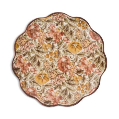 Willa Amber Cocktail Plates, Set of 4