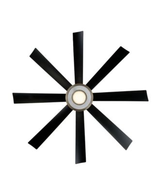 Fans Aura 60in Selectable 2700-3000-4000-5000K LED Indoor or Outdoor Smart Home Ceiling Fan