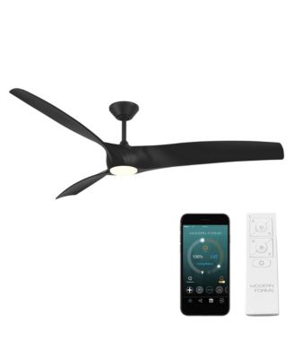  Fans Zephyr 72in Selectable 2700-3000-4000-5000K LED Indoor or Outdoor Smart Home Ceiling Fan