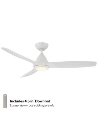 Skylark 54" Selectable 2700-3000-4000-5000K LED Indoor or Outdoor Smart Home Ceiling Fan
