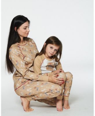  Women's Adult Two Piece Family Christmas Pajama Set