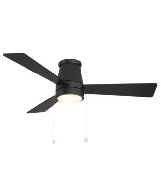 Limited Fans Hug 52in Selectable 2700-3000-4000-5000K LED Indoor or Outdoor Flush Mount Pull Chain Ceiling Fan