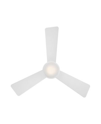 Smart Fans Hug 44in 3000K LED Indoor or Outdoor Flushmount Smart Compatible Ceiling Fan