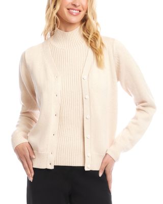 Karen Kane - V Neck Cardigan Sweater