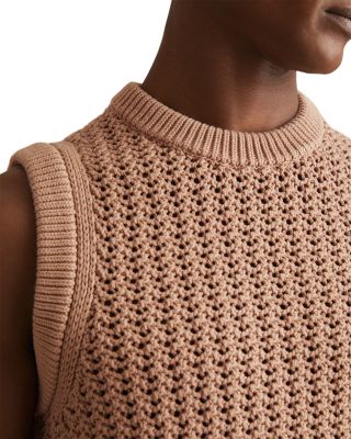 Bryant Crochet Sweater Vest
