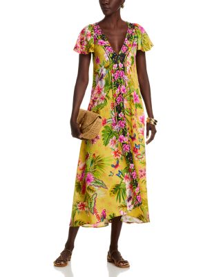 Eva Flutter Sleeve Dress