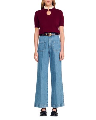 Ruffled Collar Sweater