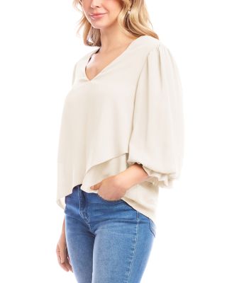 Layered Bracelet Sleeve Top