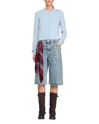 Emile Ruffled Cardigan