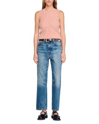 Cable Knit Sweater Vest 