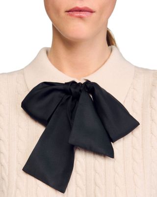 Polo Neck Knit Sweater