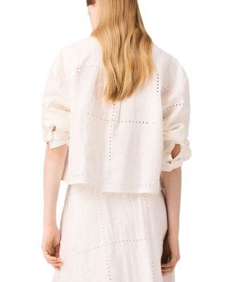 Embroidered Midi Skirt - Exclusive