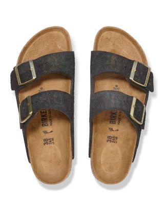 Women&#39;s Arizona Buckled Slip On Footbed Slide Sandals