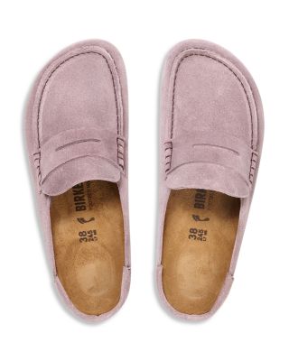 Women's Naples Wrapped Bold Grip Suede Loafer Clogs